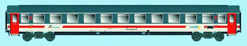 ACME 70115 - H0 - Ergänzungs-Wagen IC Intercity Day, Ep. VI, FS - Set 4